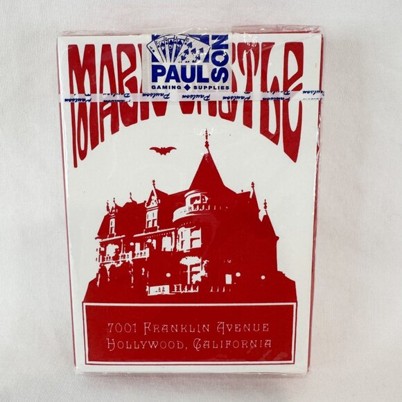 Magic Castle Deck Vintage Rare Paulson Seal Edition Playing Cards New Unopened - Picture 2 of 3
